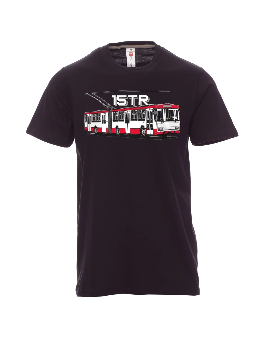 Maglia da uomo nera Filobus 15TR