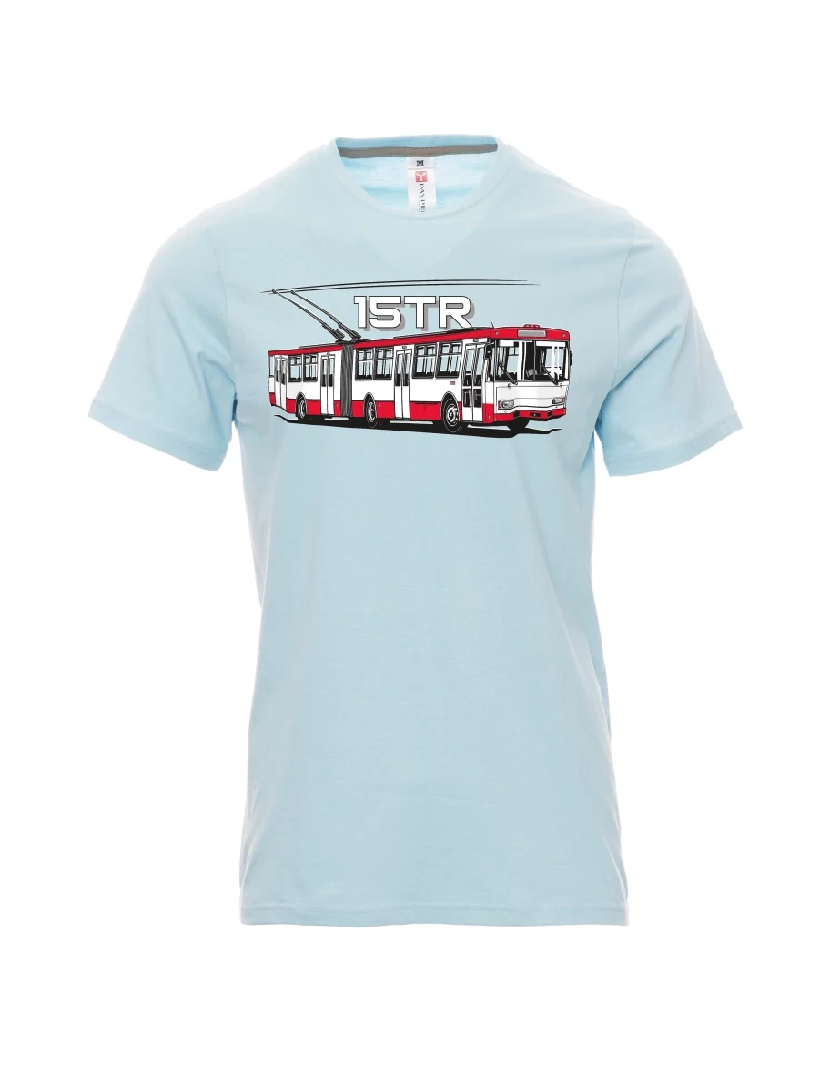 Maglia da uomo blu pallido Filobus 15TR