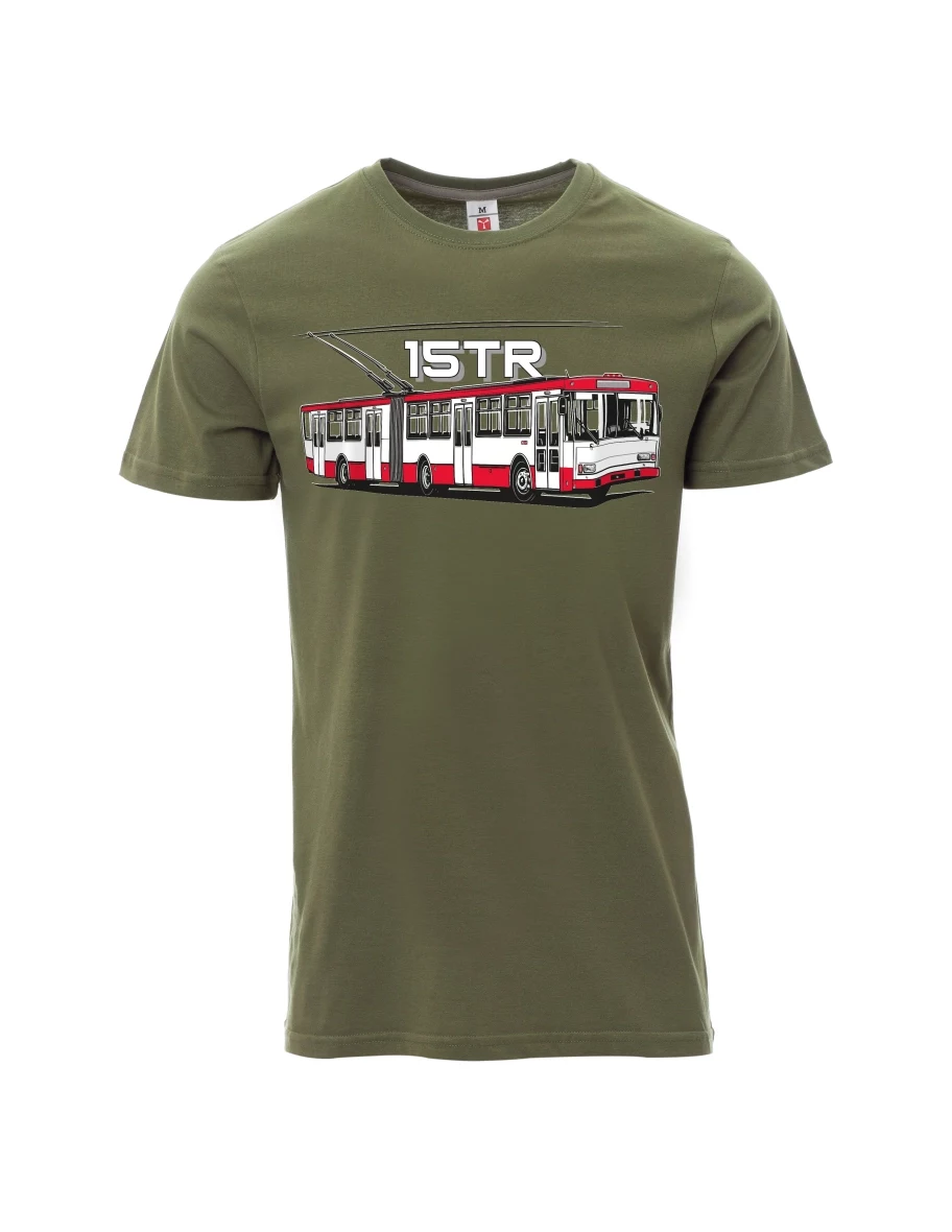 Maglia da uomo cachi Filobus 15TR
