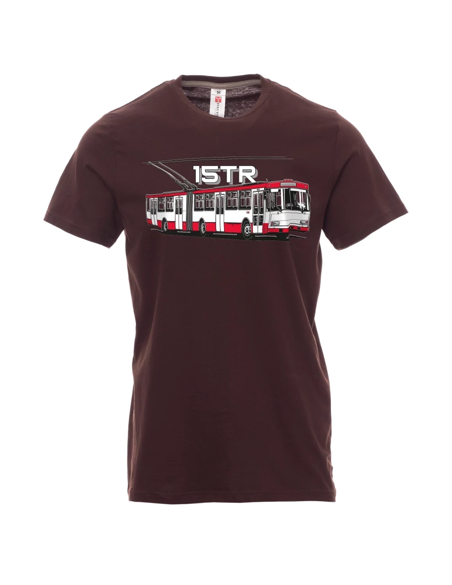 Maglia da uomo marrone scuro Filobus 15TR
