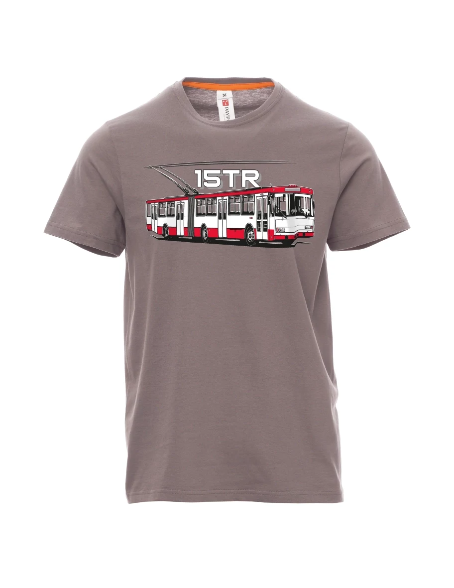 Maglia da uomo grigio acciaio Filobus 15TR