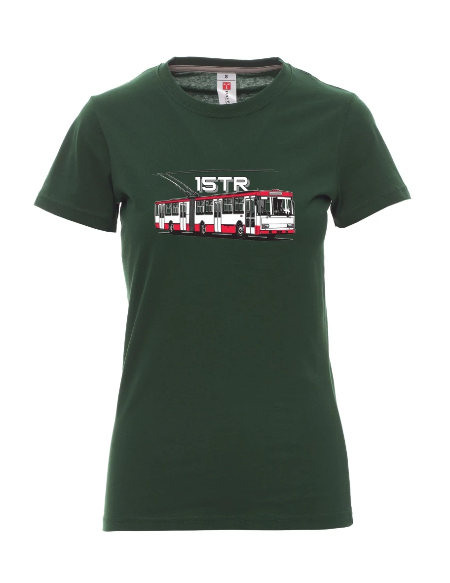 Maglia da donna verde scuro Filobus 15TR