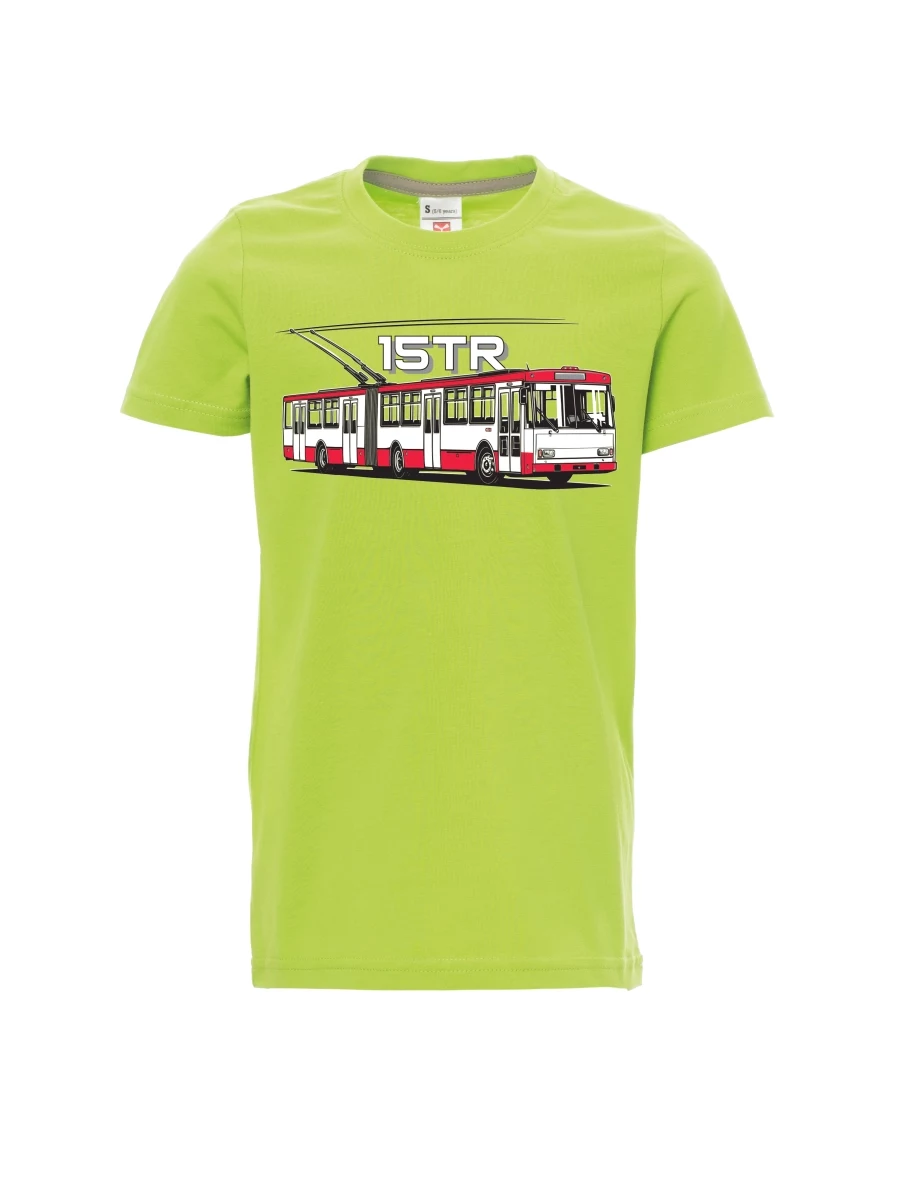 Maglia da bambino verde chiaro Filobus 15TR