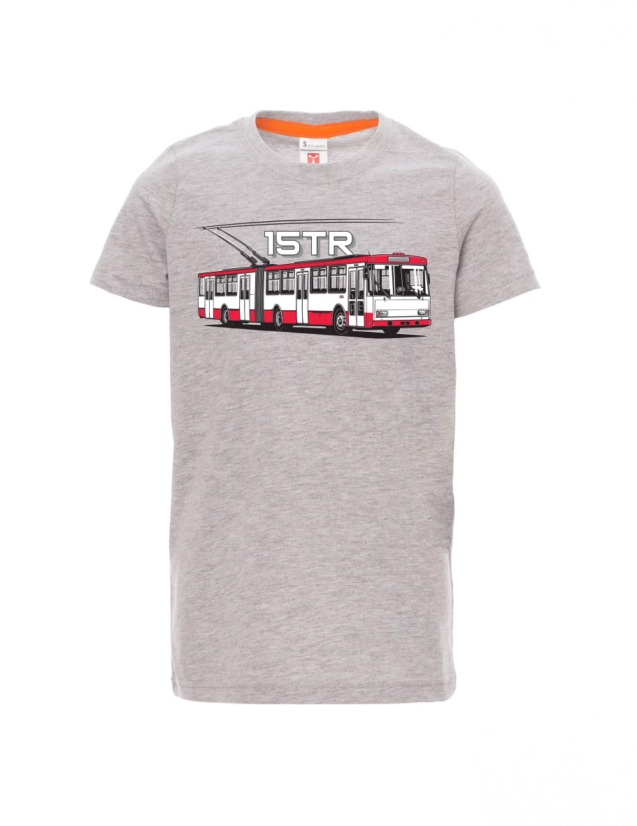 Maglia da bambino grigio melange Filobus 15TR
