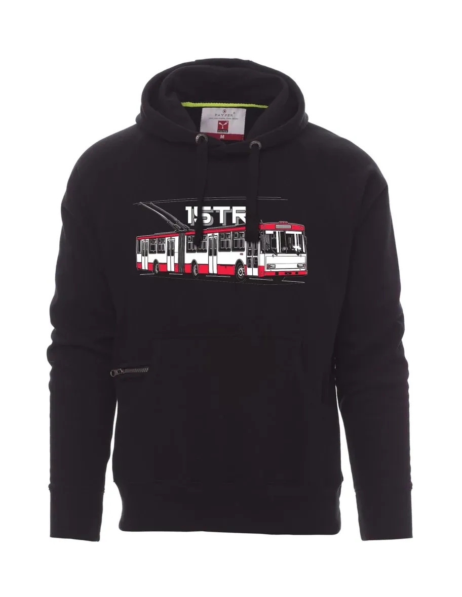 Felpa da uomo nera Filobus 15TR