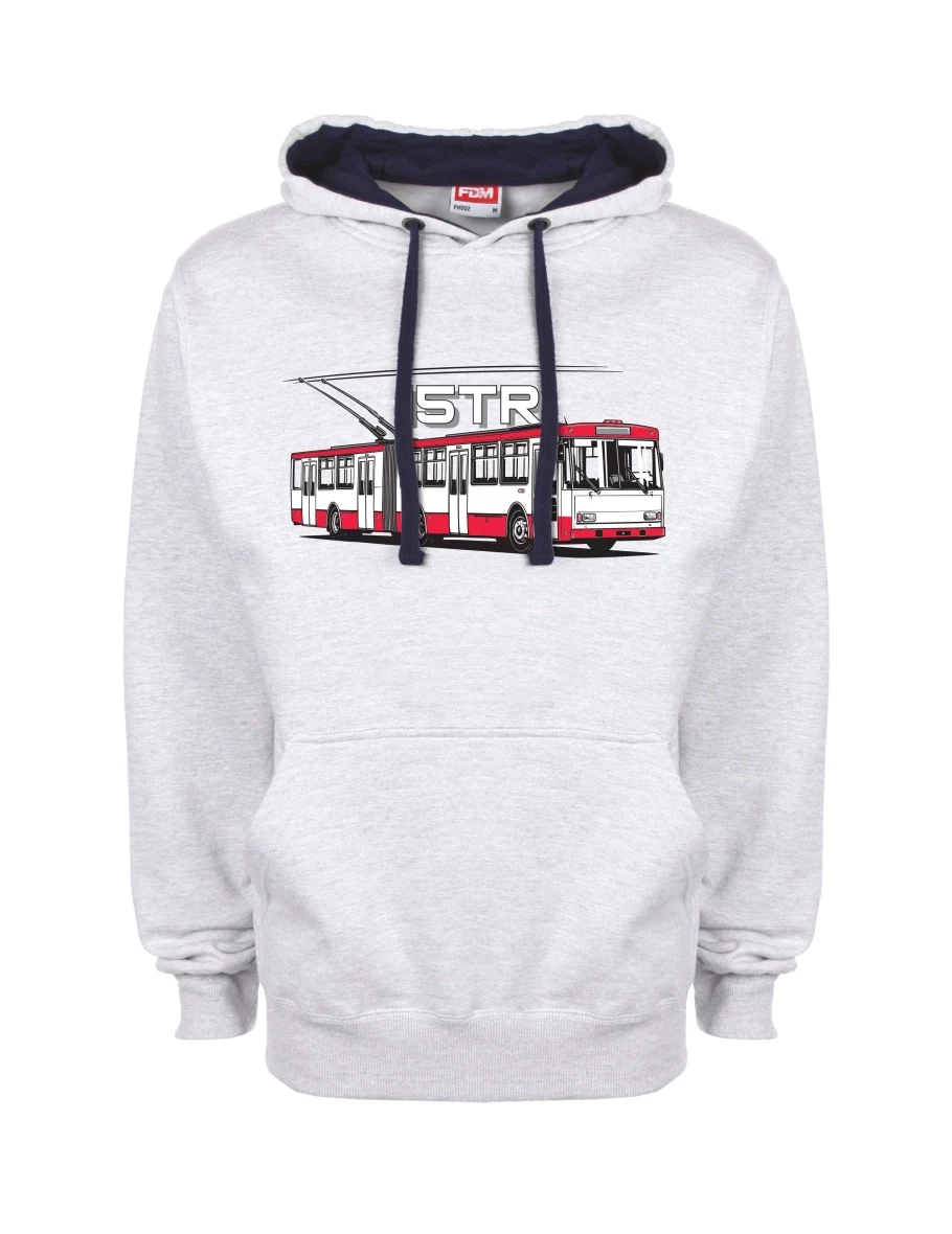 Felpa blu-grigio Filobus 15TR