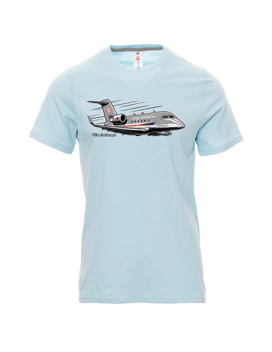 Maglia da uomo blu pallido Aereo AČR Challenger