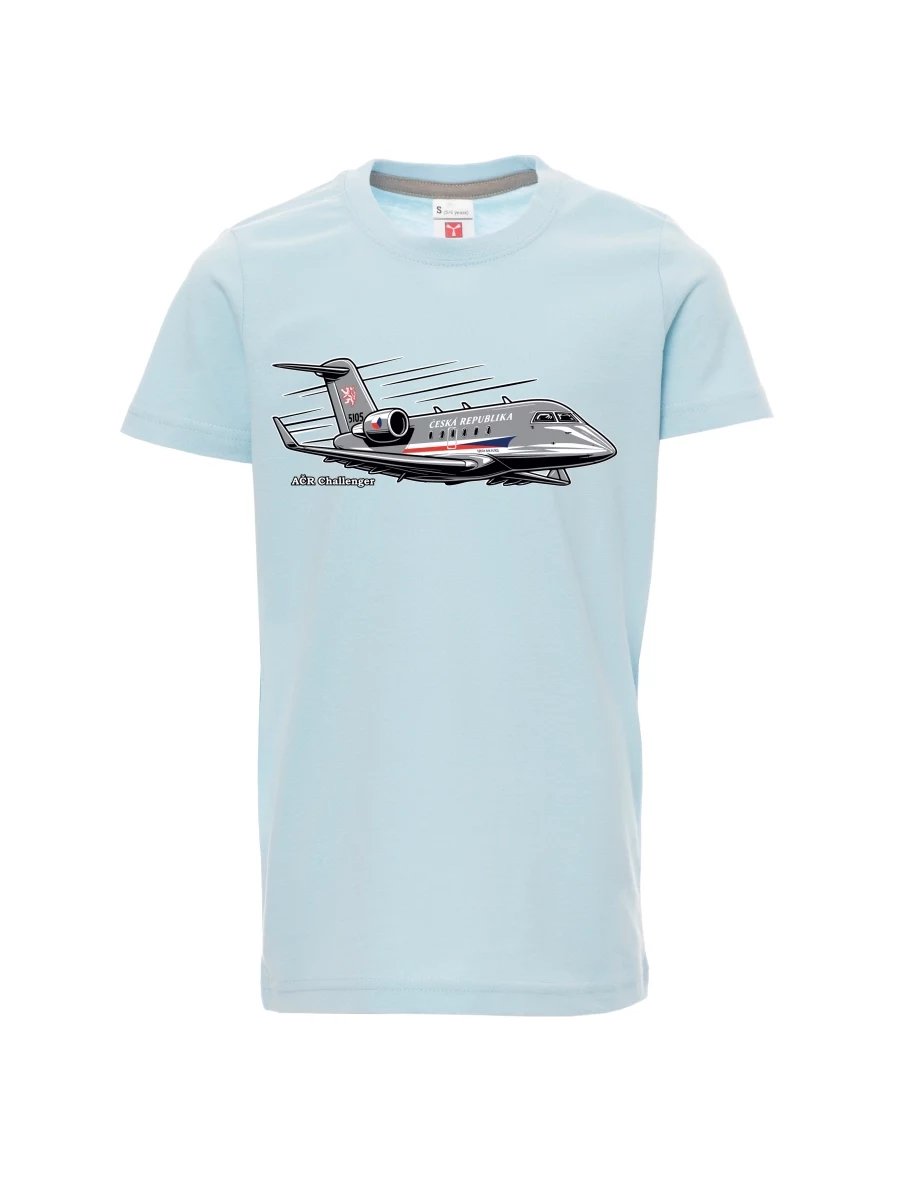 Maglia da bambino blu pallido Aereo AČR Challenger