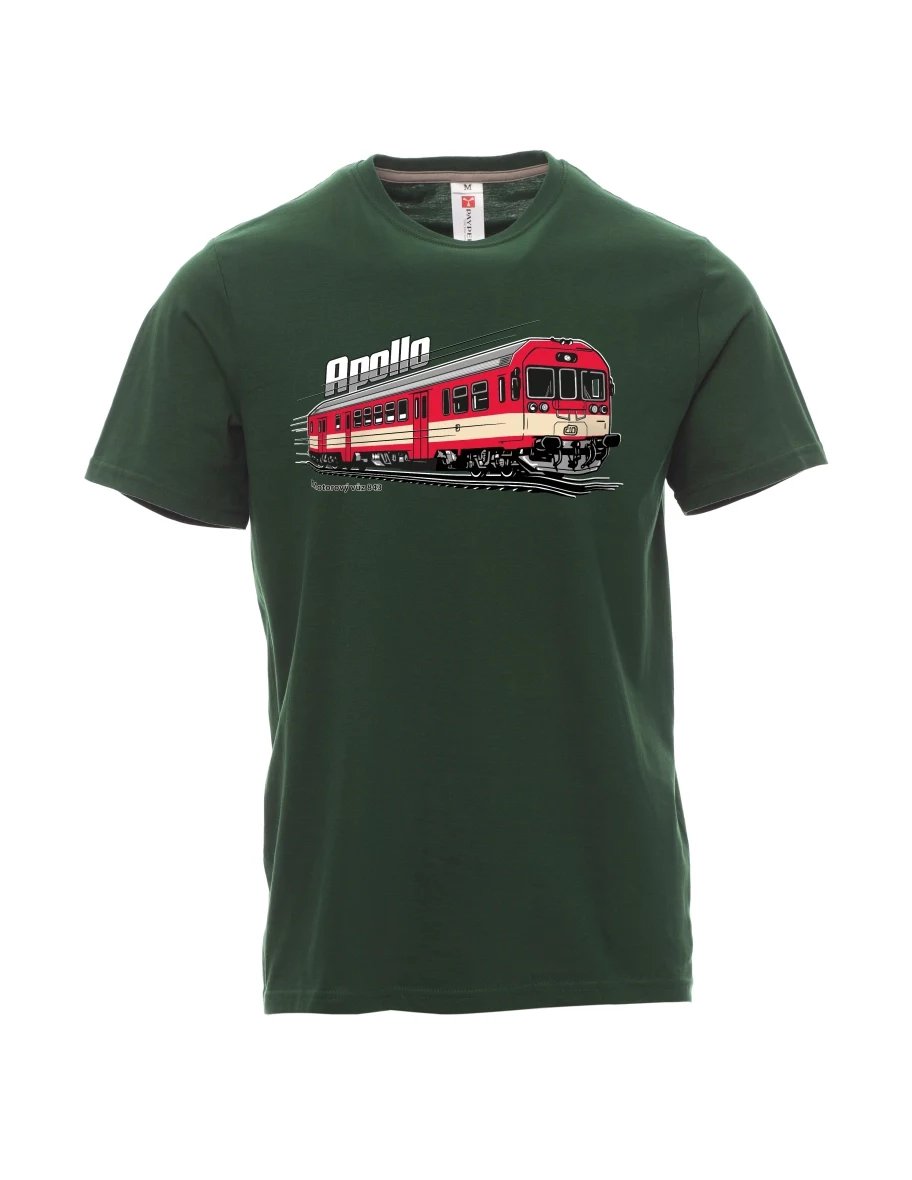Maglia da uomo verde scuro Automotrice 843 “Apollo”