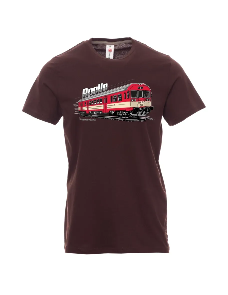 Maglia da uomo marrone scuro Automotrice 843 “Apollo”