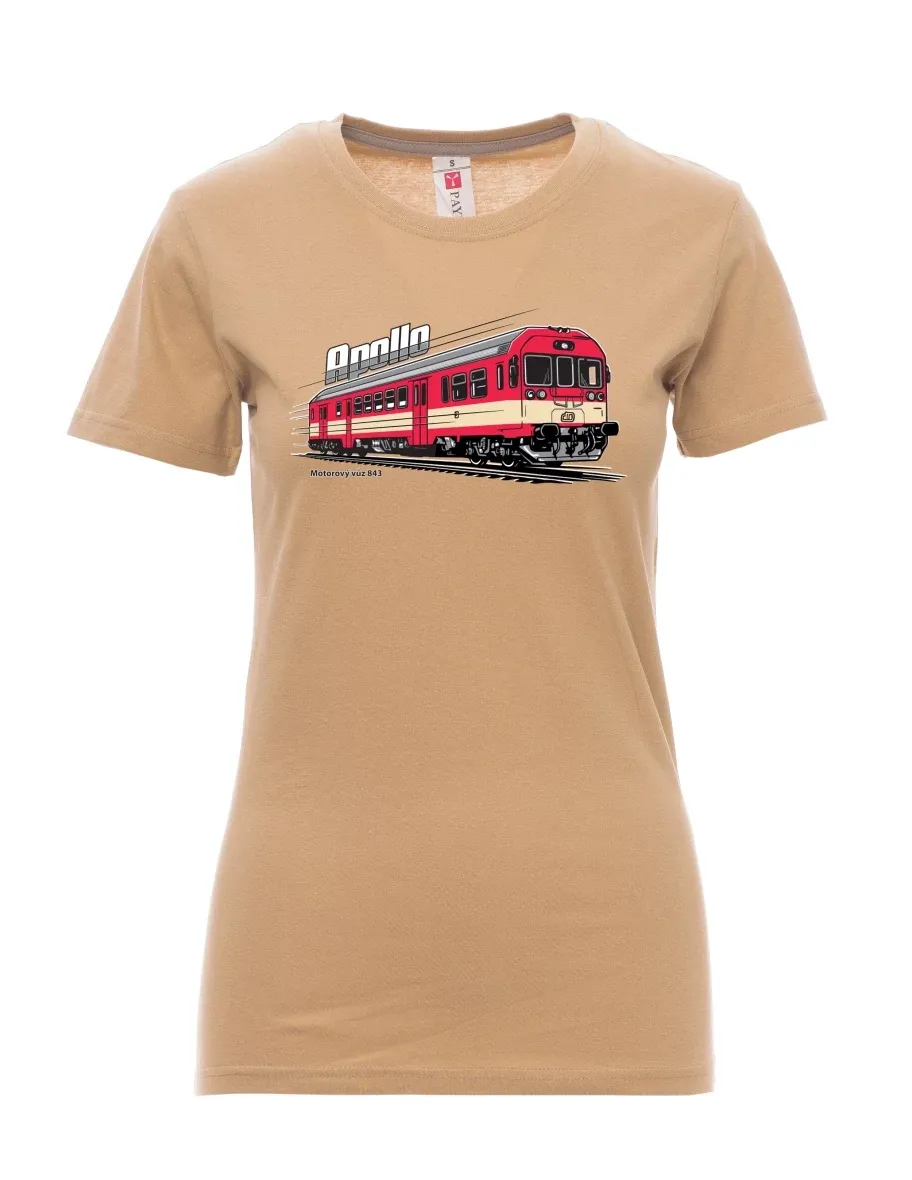 Maglia da donna marrone Automotrice 843 “Apollo”