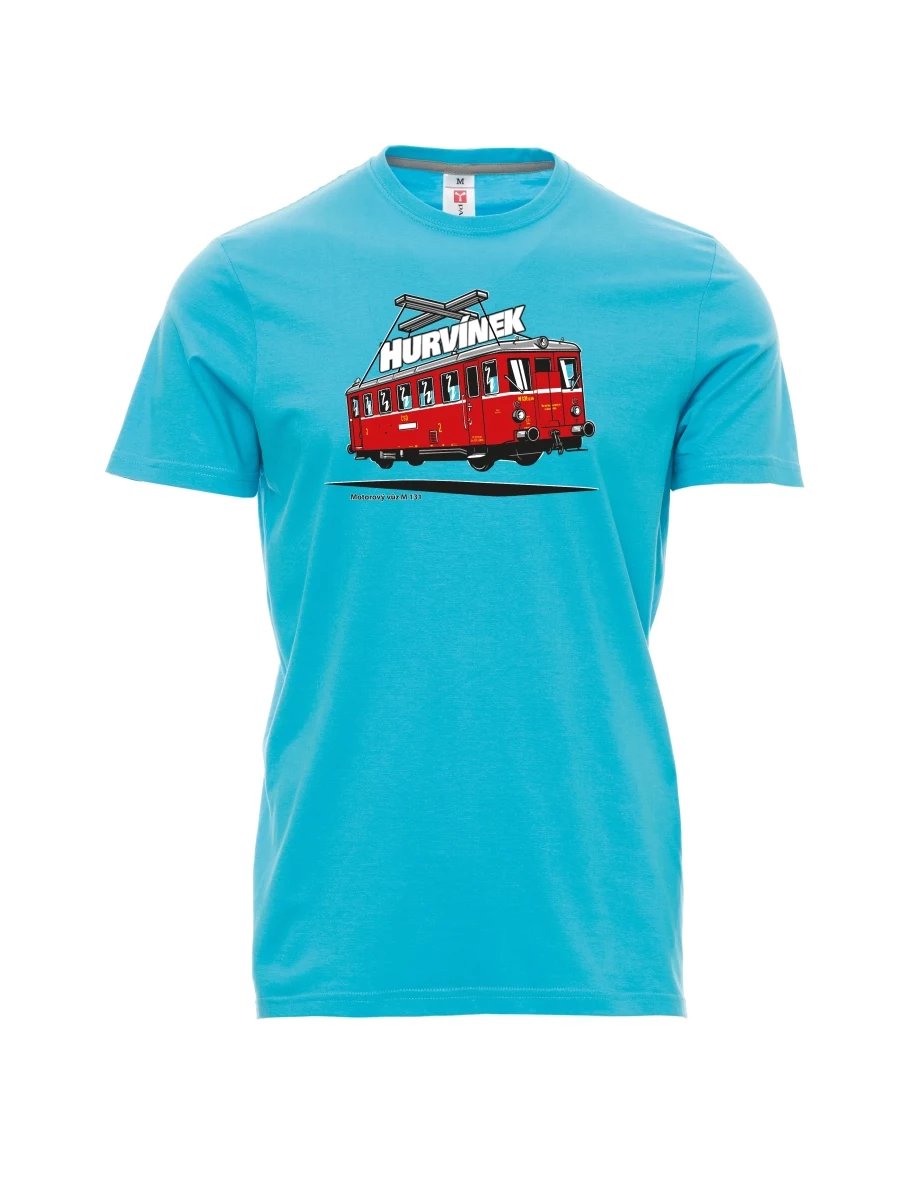 Maglia da uomo colore atollo Automotrice M 131 “Hurvínek”