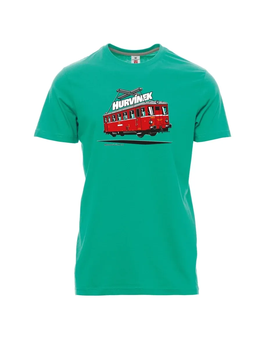 Maglia da uomo smeraldi Automotrice M 131 “Hurvínek”