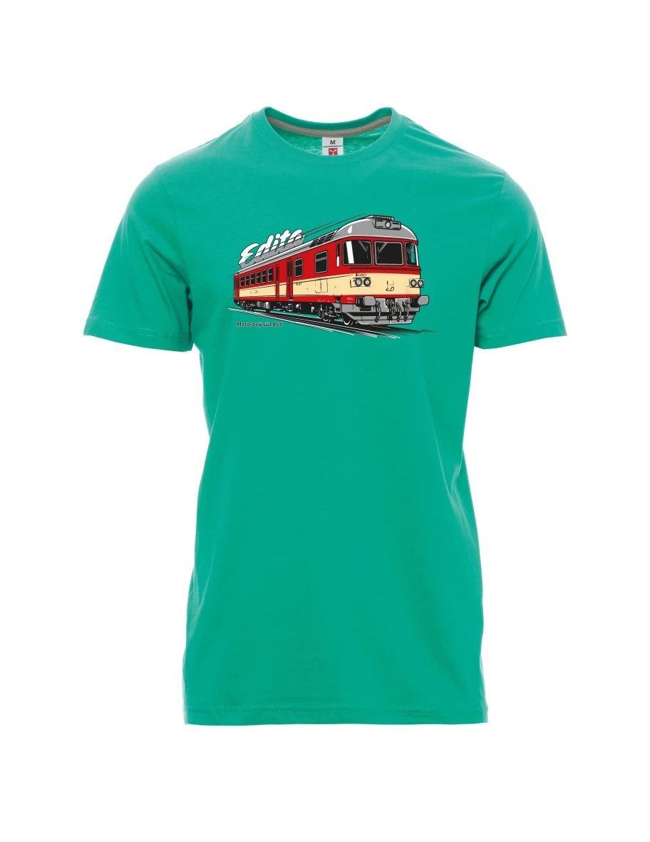 Maglia da uomo smeraldi Automotrice 854