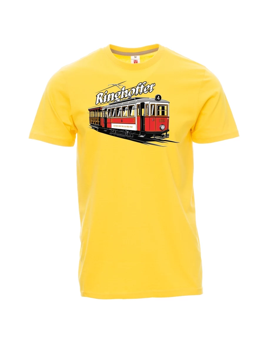 Maglia da uomo gialla Tram Ringhoffer