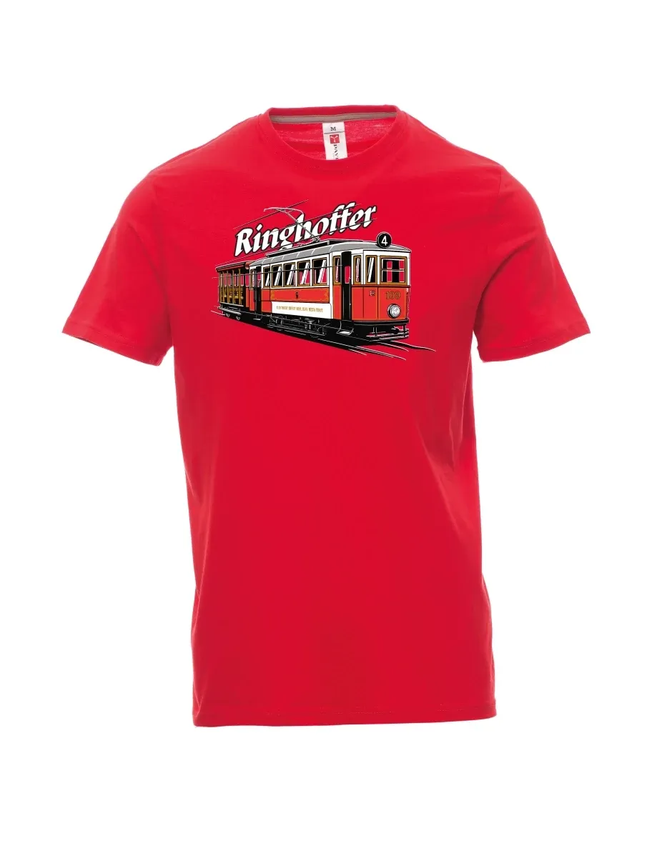 Maglia da uomo rossa Tram Ringhoffer