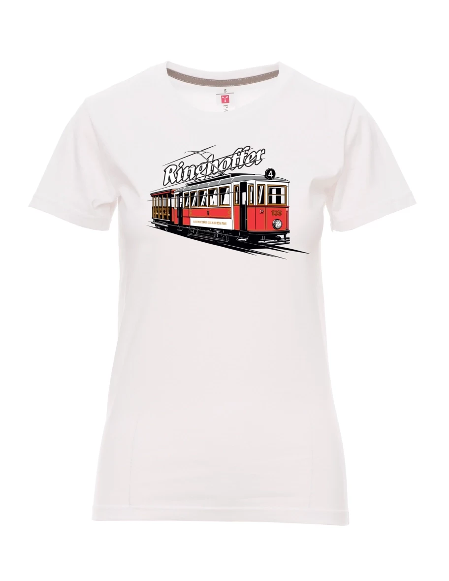 Maglia da donna bianca Tram Ringhoffer