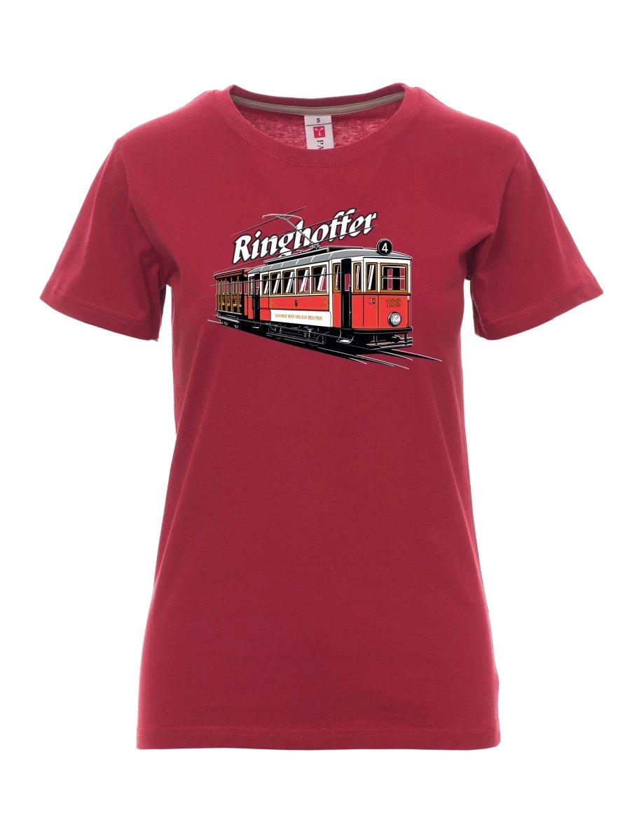 Maglia da donna colore bordeaux Tram Ringhoffer