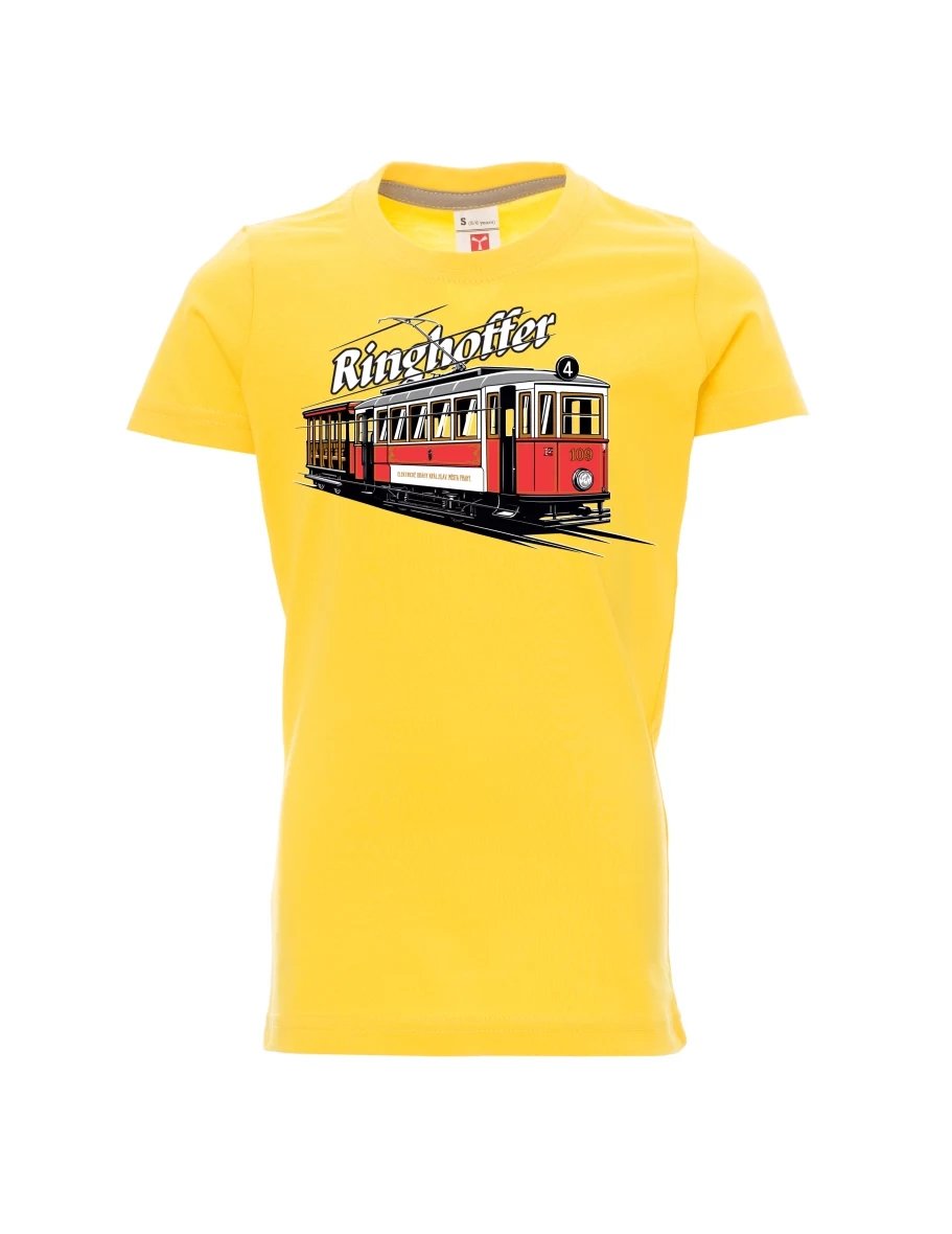 Maglia da bambino gialla Tram Ringhoffer