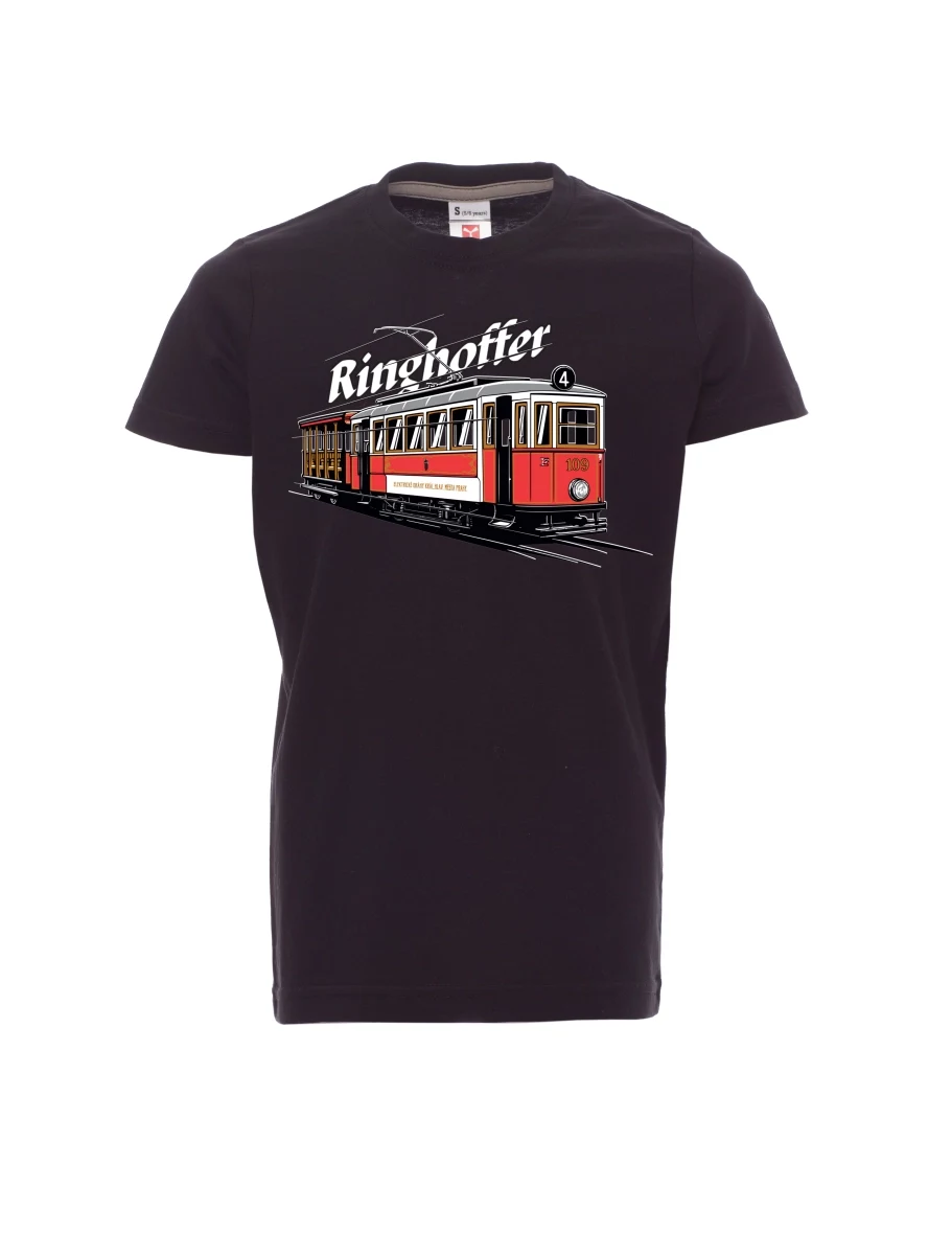 Maglia da bambino nera Tram Ringhoffer