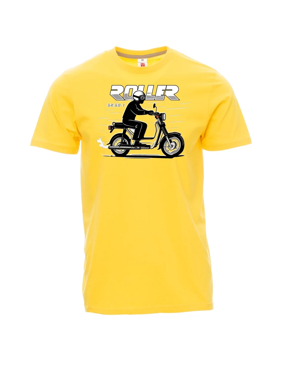 Maglia da uomo gialla Scooter SR 50/1 Roller