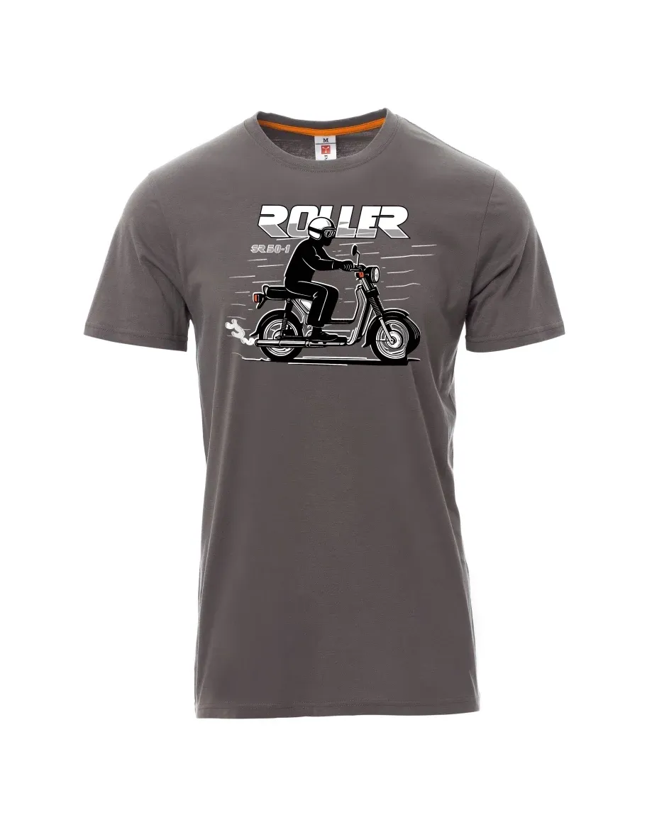 Maglia da uomo grigia Scooter SR 50/1 Roller