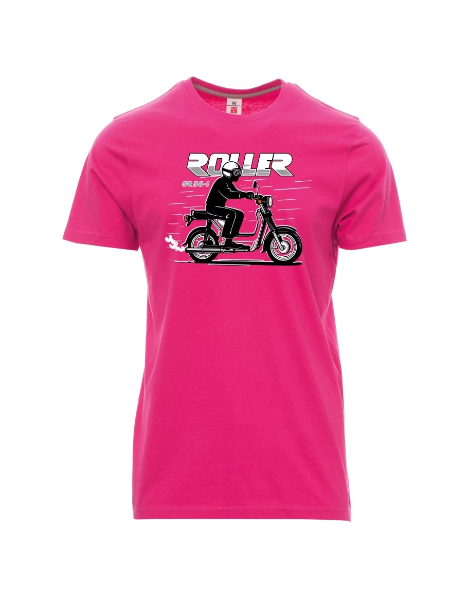 Maglia da uomo rosa Scooter SR 50/1 Roller