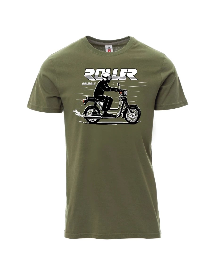 Maglia da uomo cachi Scooter SR 50/1 Roller