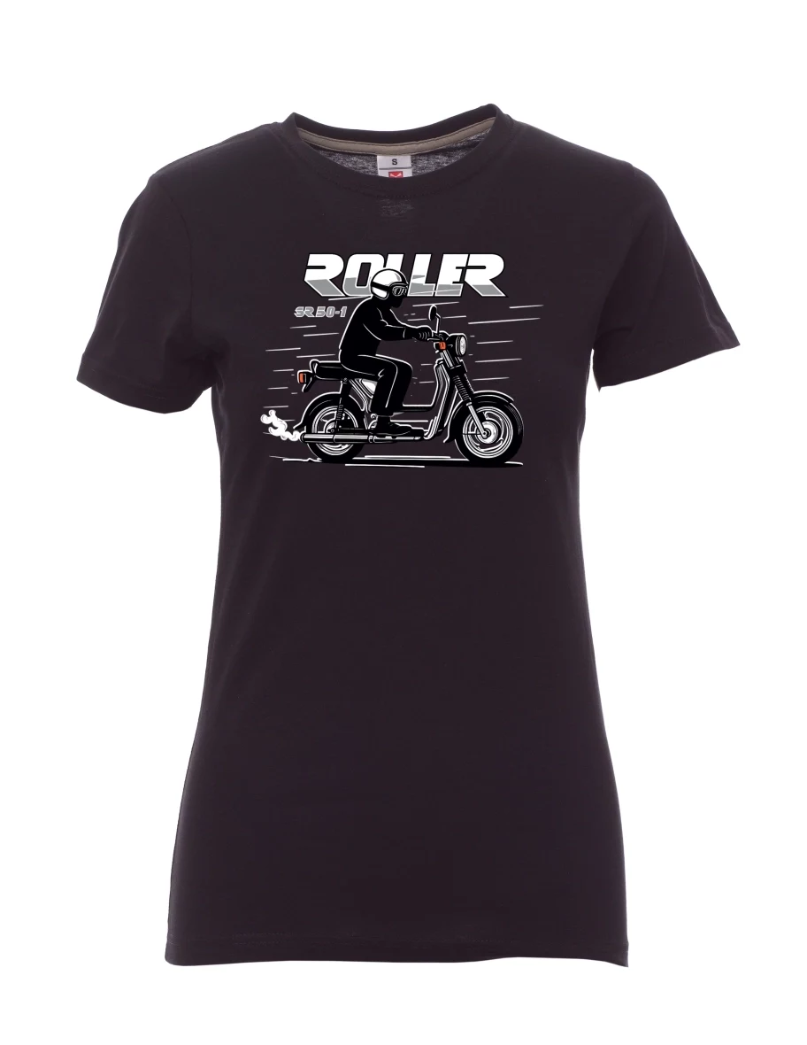 Maglia da donna nera Scooter SR 50/1 Roller