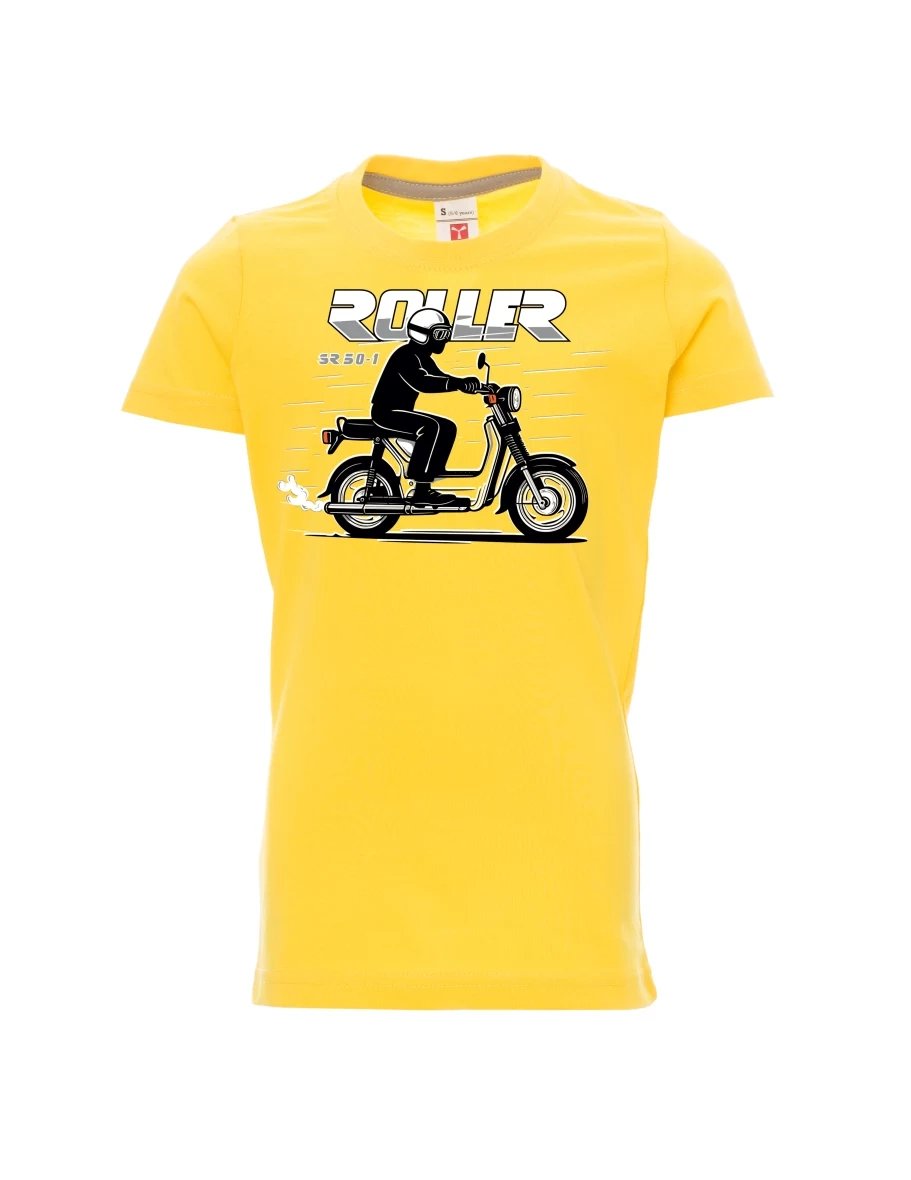 Maglia da bambino gialla Scooter SR 50/1 Roller