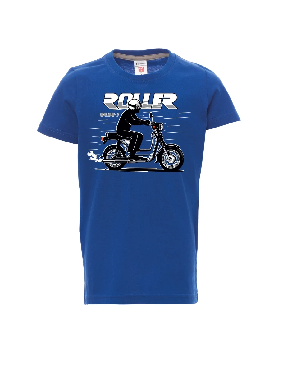 Maglia da bambino blu Scooter SR 50/1 Roller