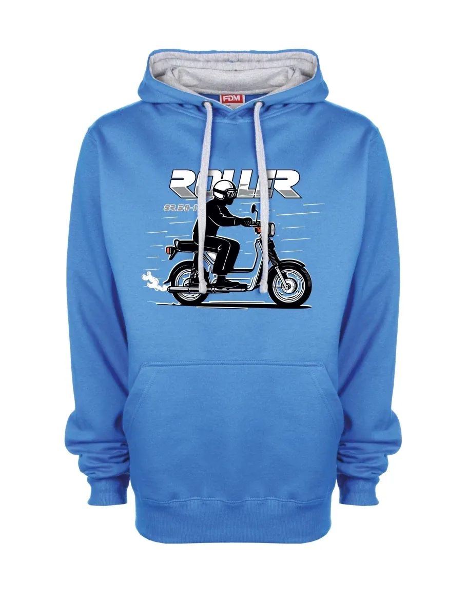 Felpa grigio-blu Scooter SR 50/1 Roller