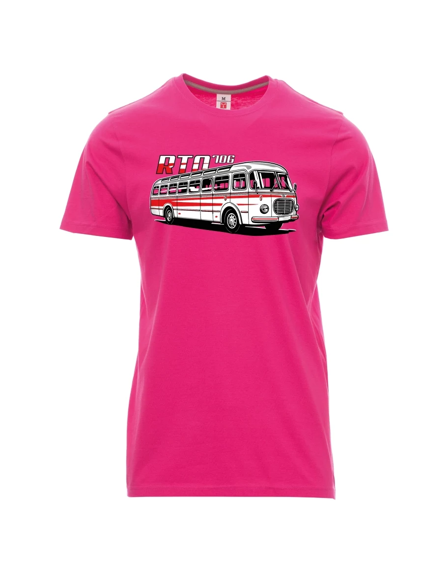 Maglia da uomo rosa Autobus RTO 706