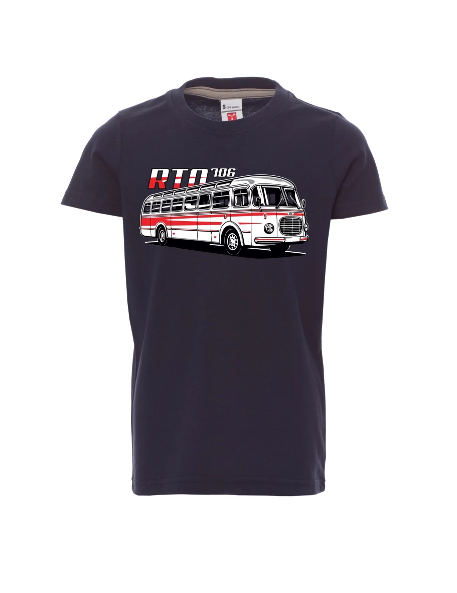 Maglia da bambino navy Autobus RTO 706