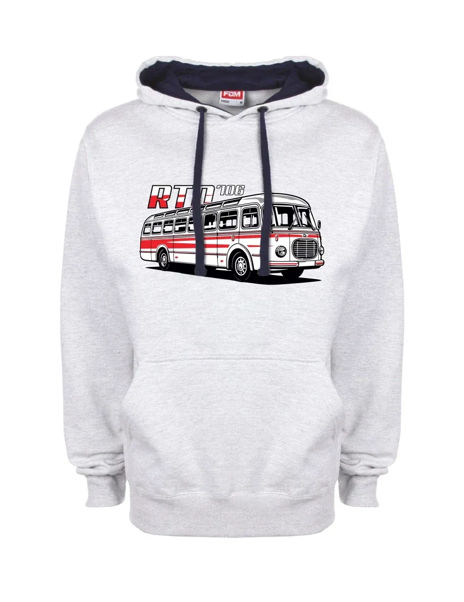 Felpa blu-grigio Autobus RTO 706