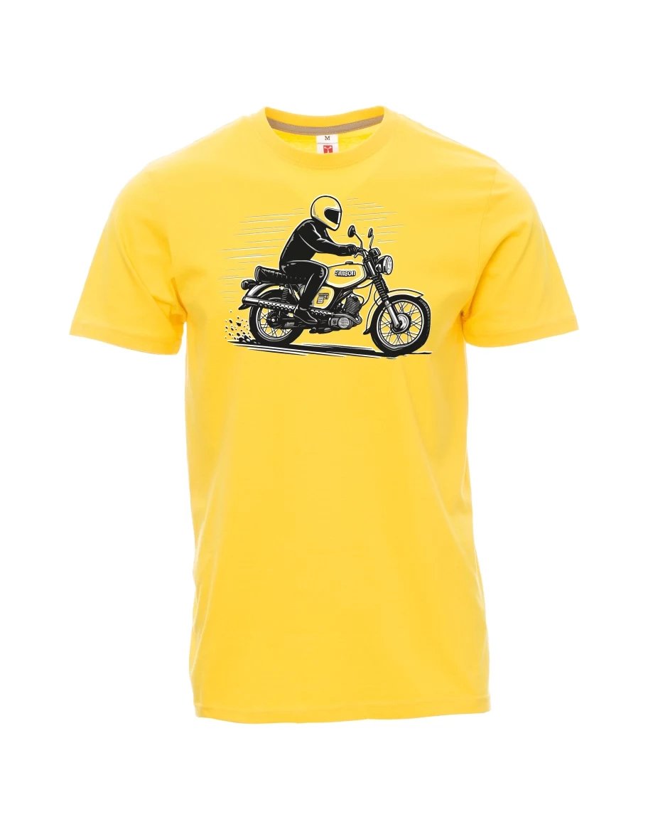 Maglia da uomo gialla Moto Enduro S51
