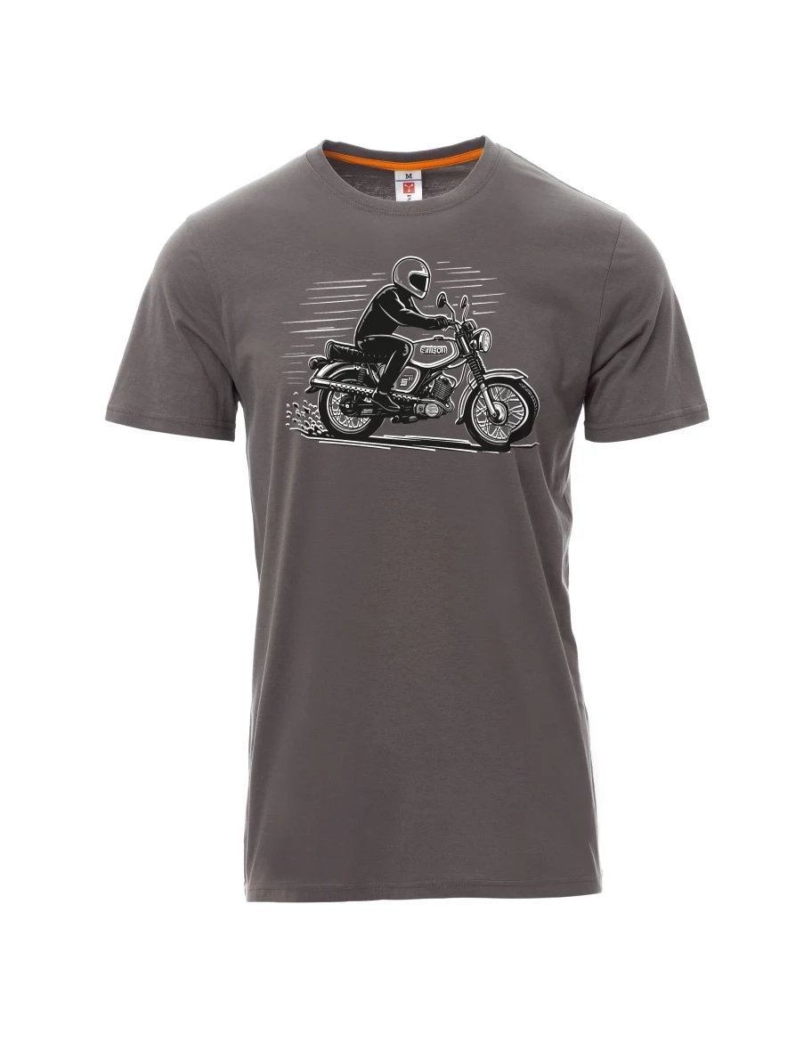 Maglia da uomo grigia Moto Enduro S51