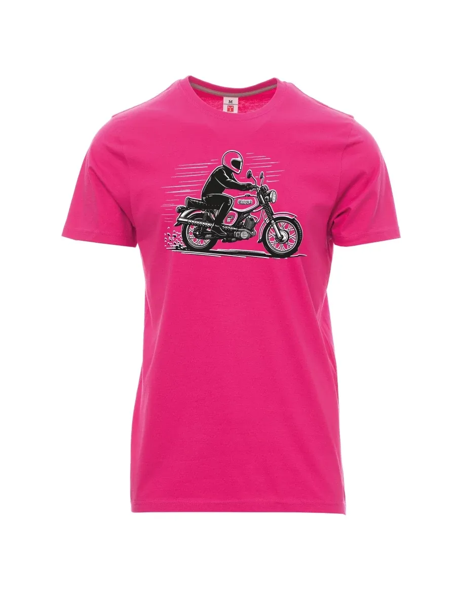 Maglia da uomo rosa Moto Enduro S51