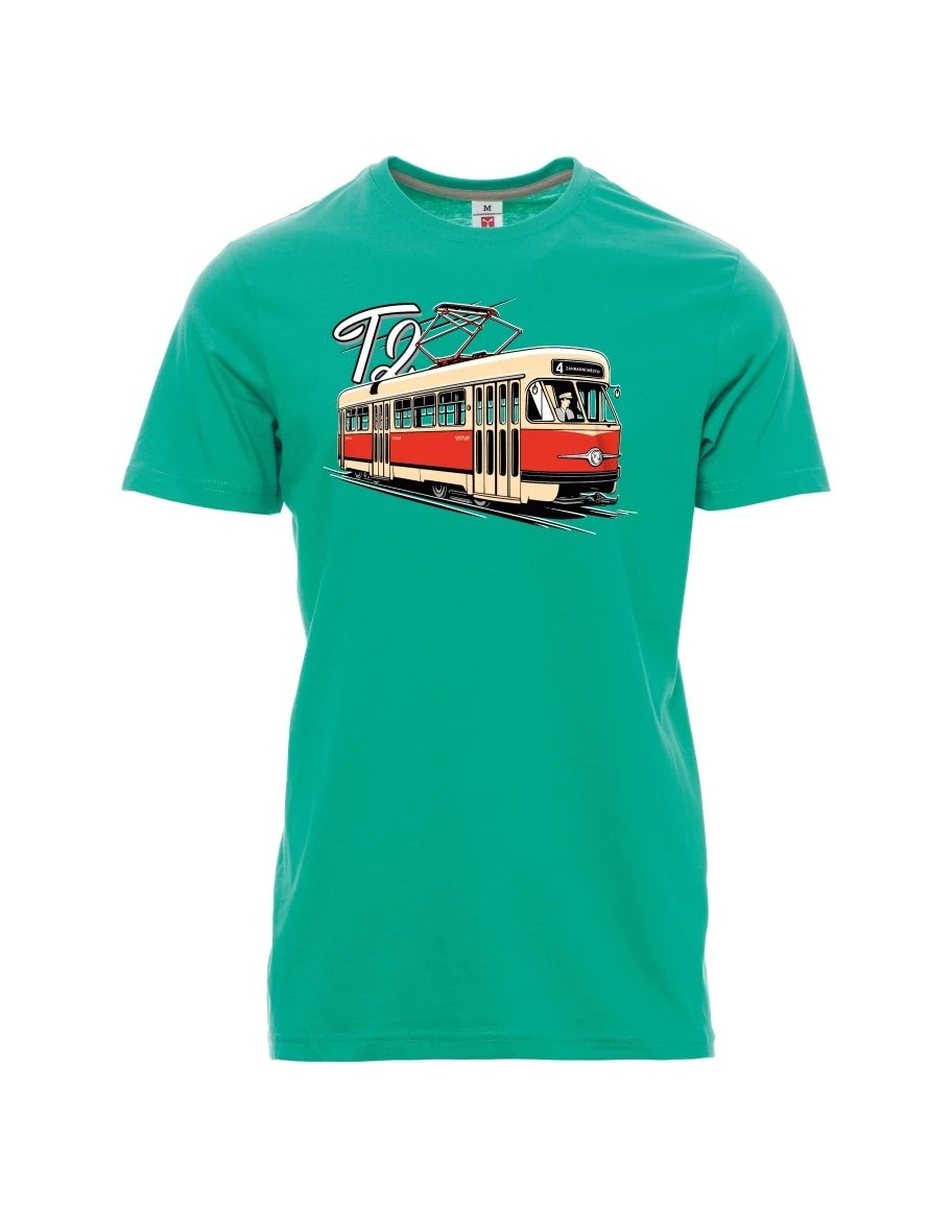 Maglia da uomo smeraldi Tram T2