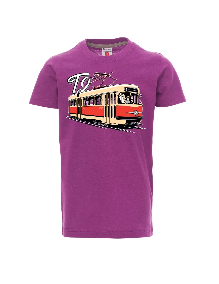 Maglia da bambino viola Tram T2