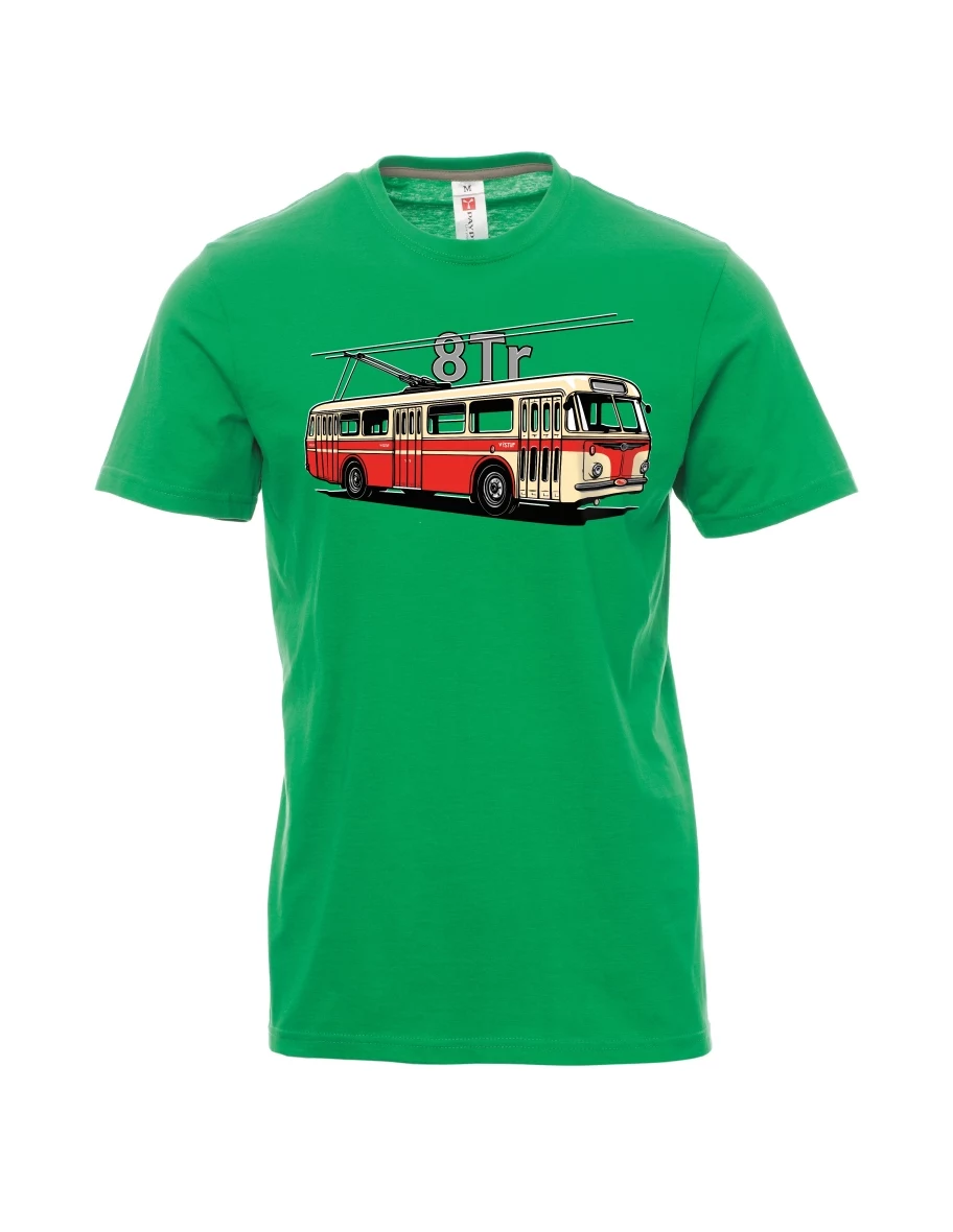 Maglia da uomo verde Filobus 8Tr