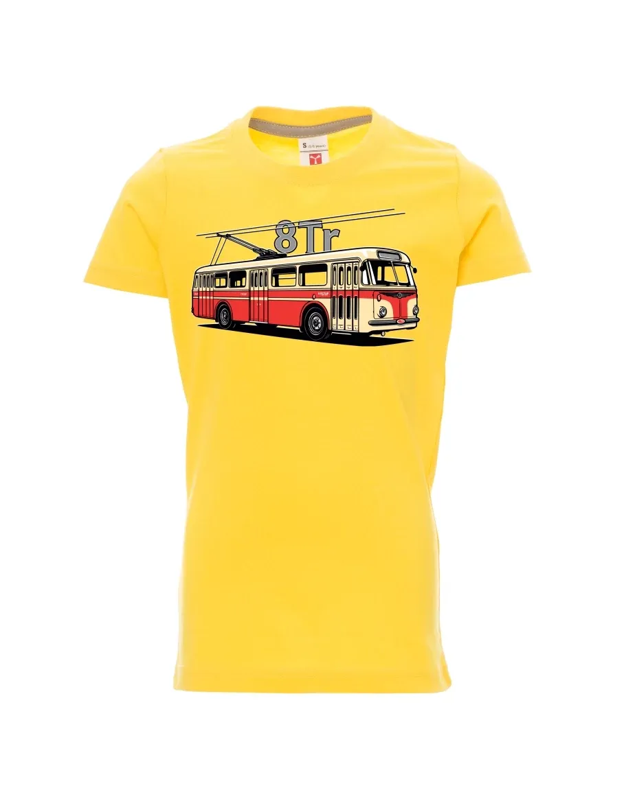 Maglia da bambino gialla Filobus 8Tr