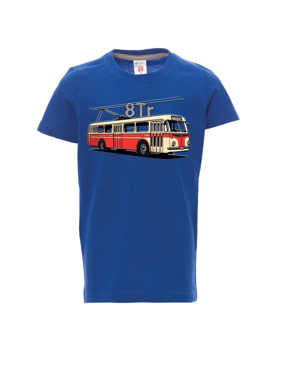 Maglia da bambino blu Filobus 8Tr