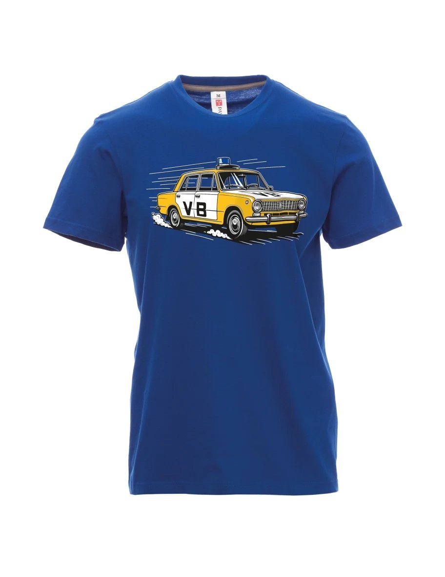 Maglia da uomo blu Automobile VAZ 2101 VB