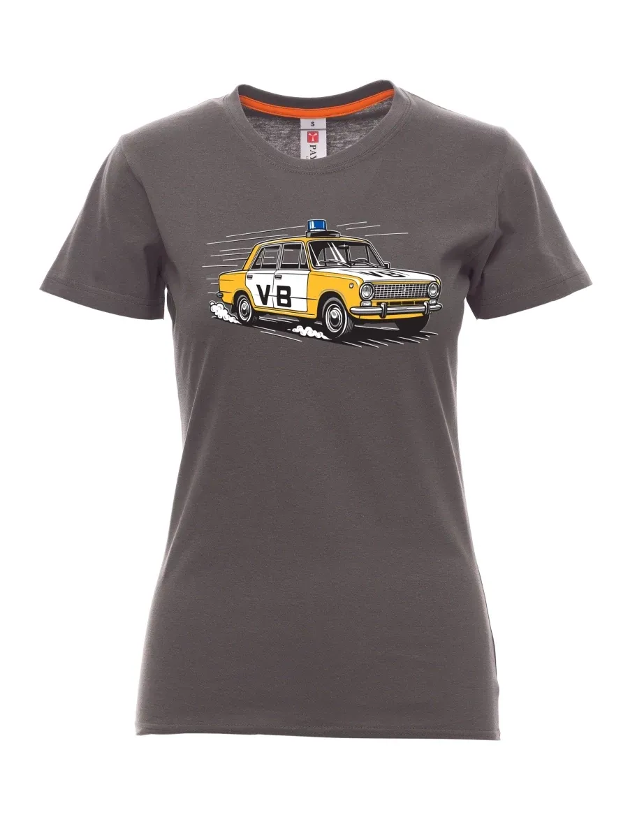 Maglia da donna colore del fumo Automobile VAZ 2101 VB