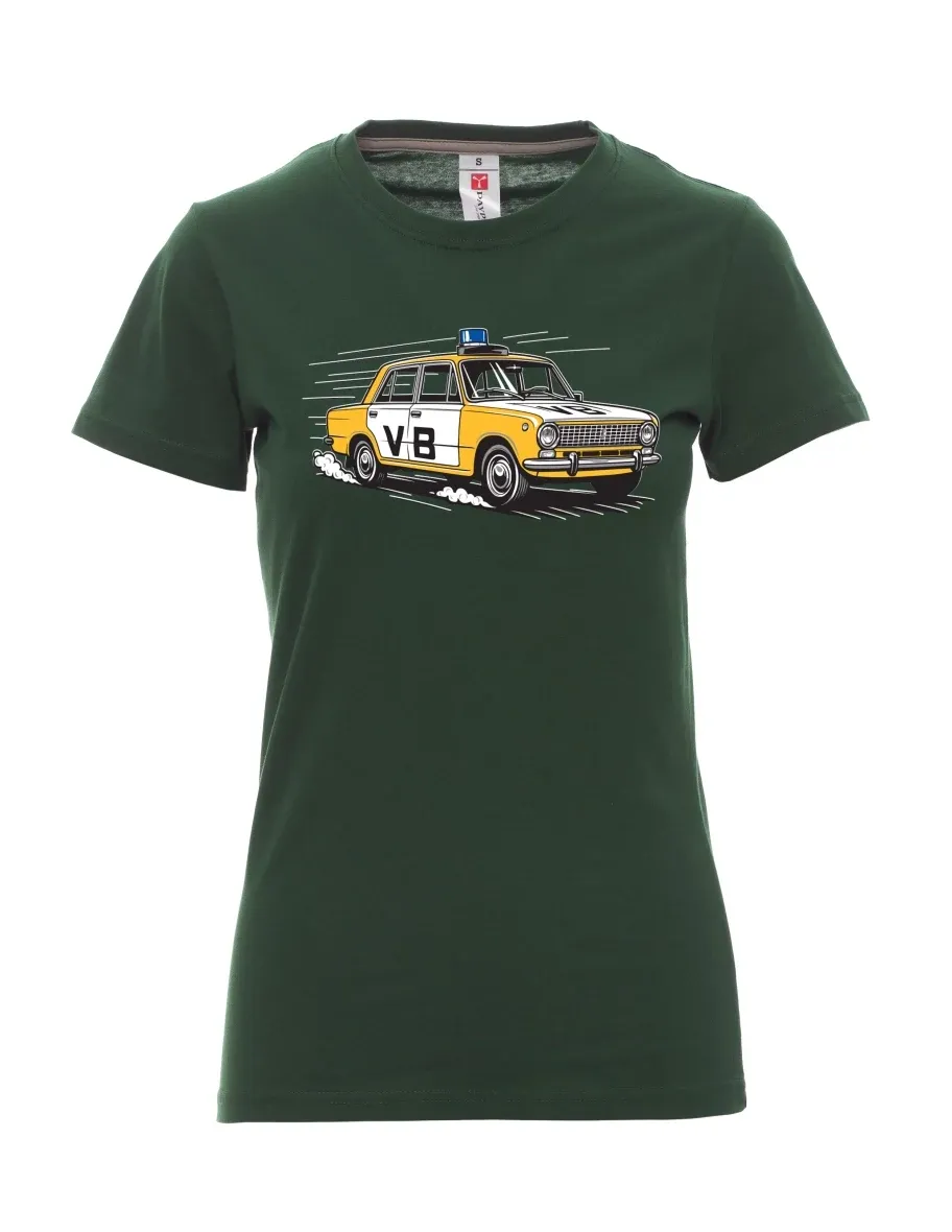Maglia da donna verde scuro Automobile VAZ 2101 VB
