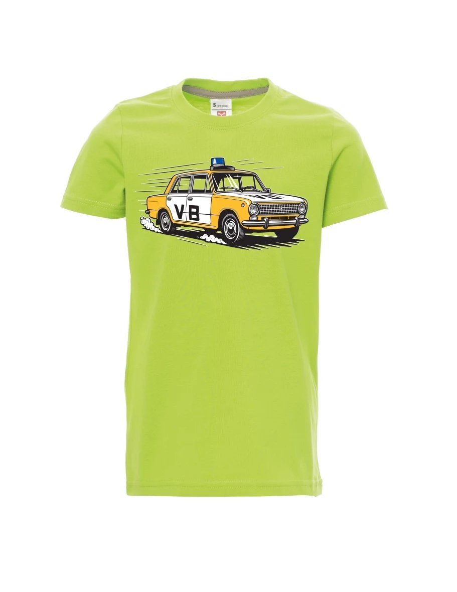 Maglia da bambino verde chiaro Automobile VAZ 2101 VB