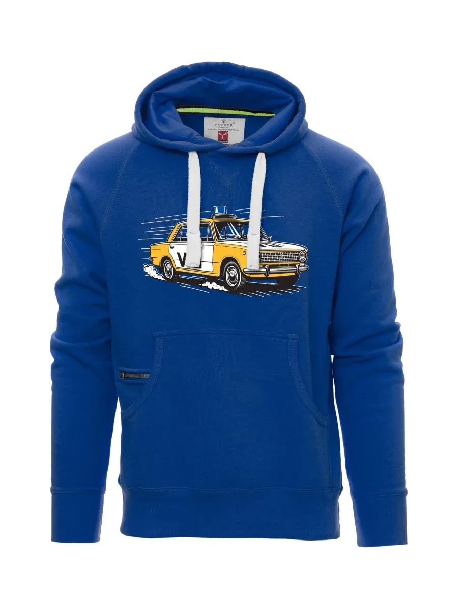 Felpa da uomo blu Automobile VAZ 2101 VB