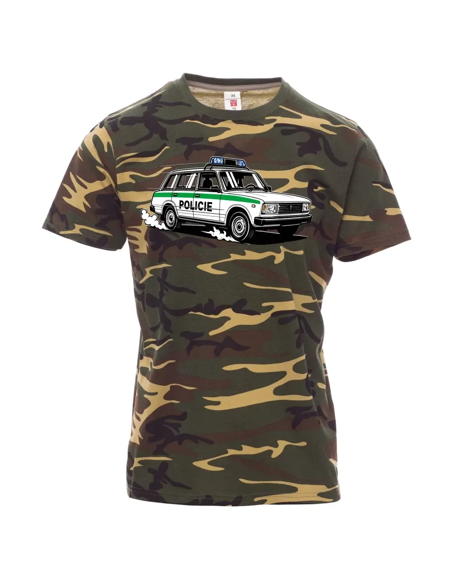 Maglia da uomo camuffare Automobile VAZ 2104 POLIZIA 601