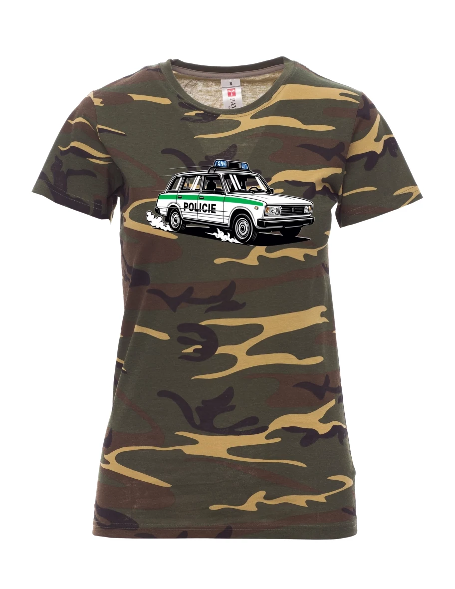 Maglia da donna camuffare Automobile VAZ 2104 POLIZIA